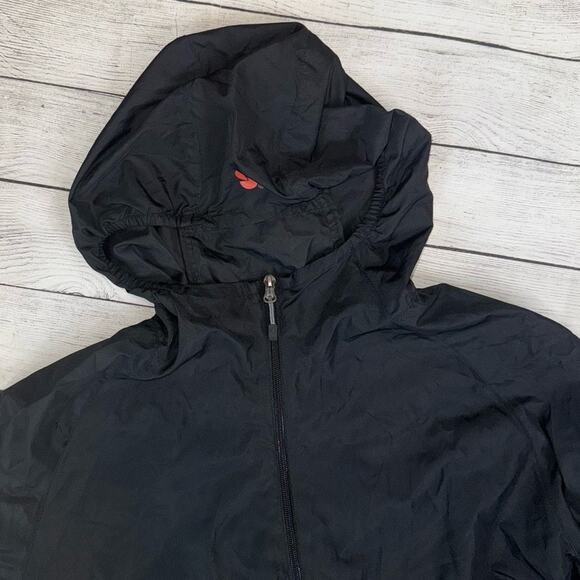 ELEVATE Sports Men's Banos Full Zip Hooded Lightweight Jacket Black Size XL - Picture 4 of 8